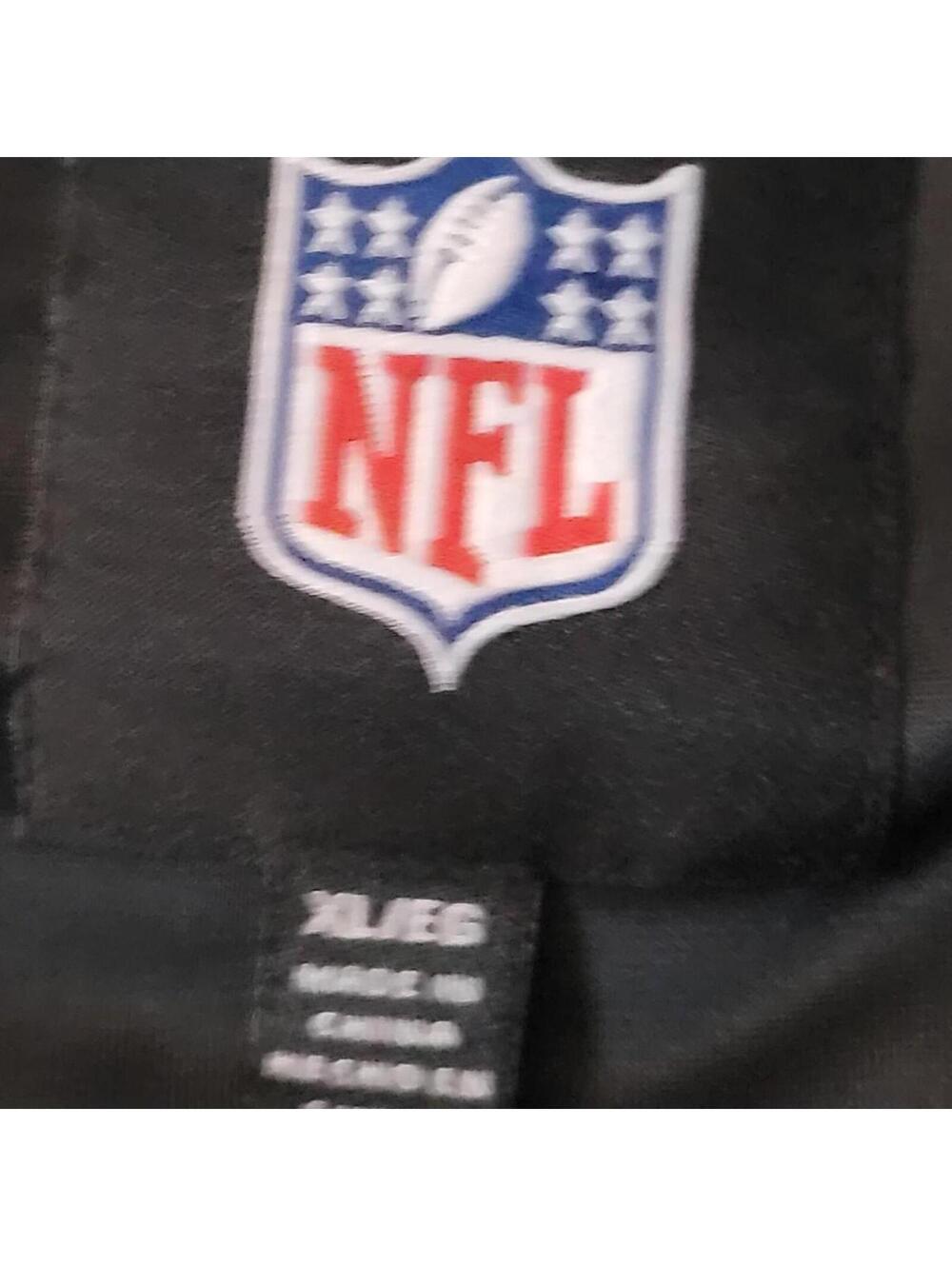 NFL black polyester Raiders zip up jacket - Picture 6 of 6